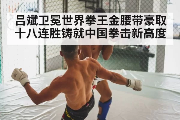 吕斌卫冕世界拳王金腰带豪取十八连胜铸就中国拳击新高度